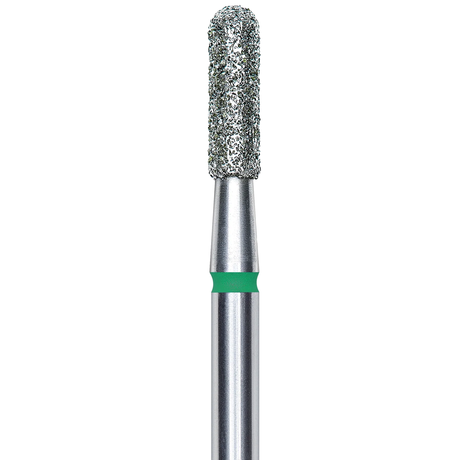 DIAMOND NAIL DRILL BIT, ROUNDED "CYLINDER", GREEN, HEAD DIAMETER 2.3/8MM (FA30G023/8) - STALEKS™ - Image 2