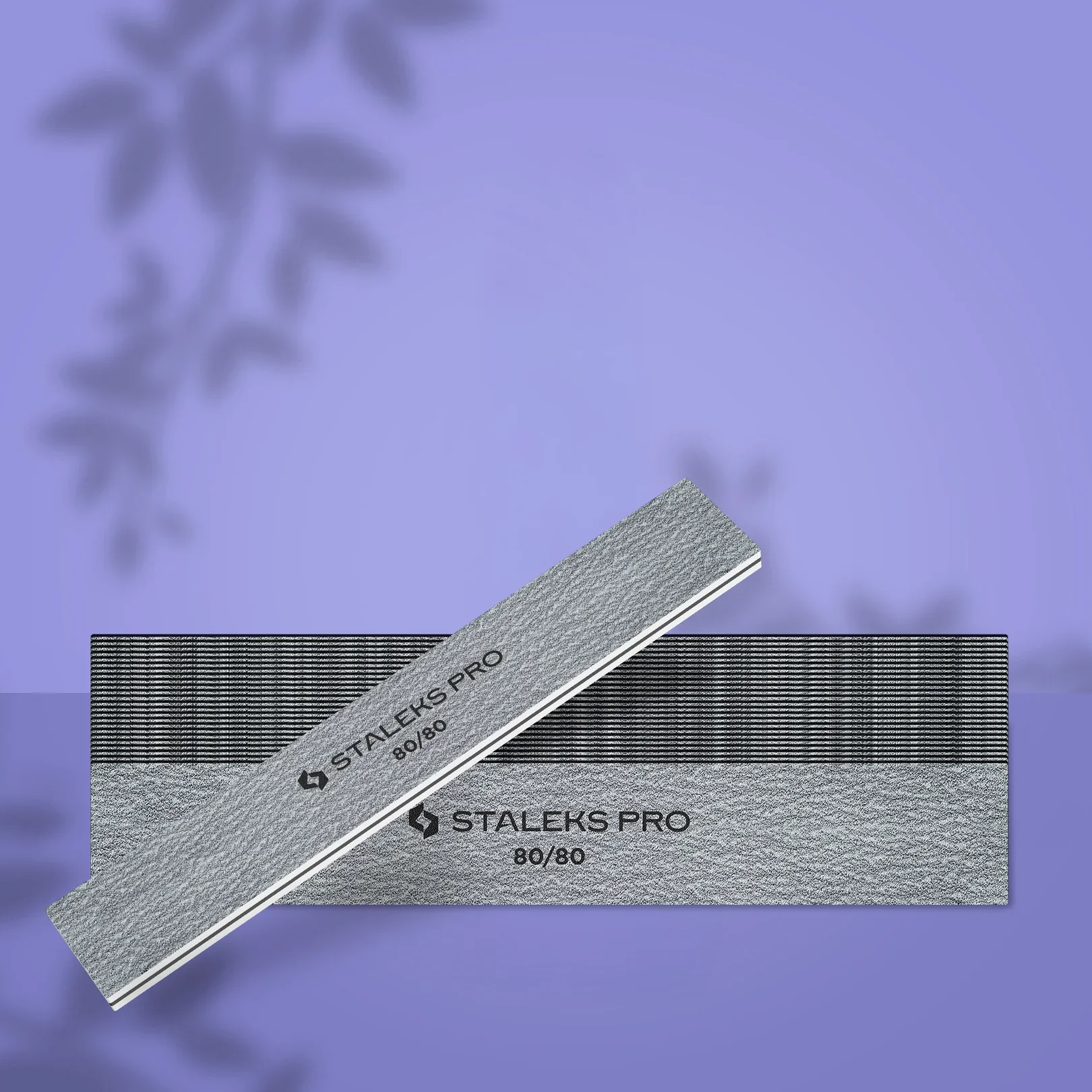 STALEKS - Straight wide mineral nail file 80/80 grit (25 pcs) NF-30-80/80-25 - Image 3
