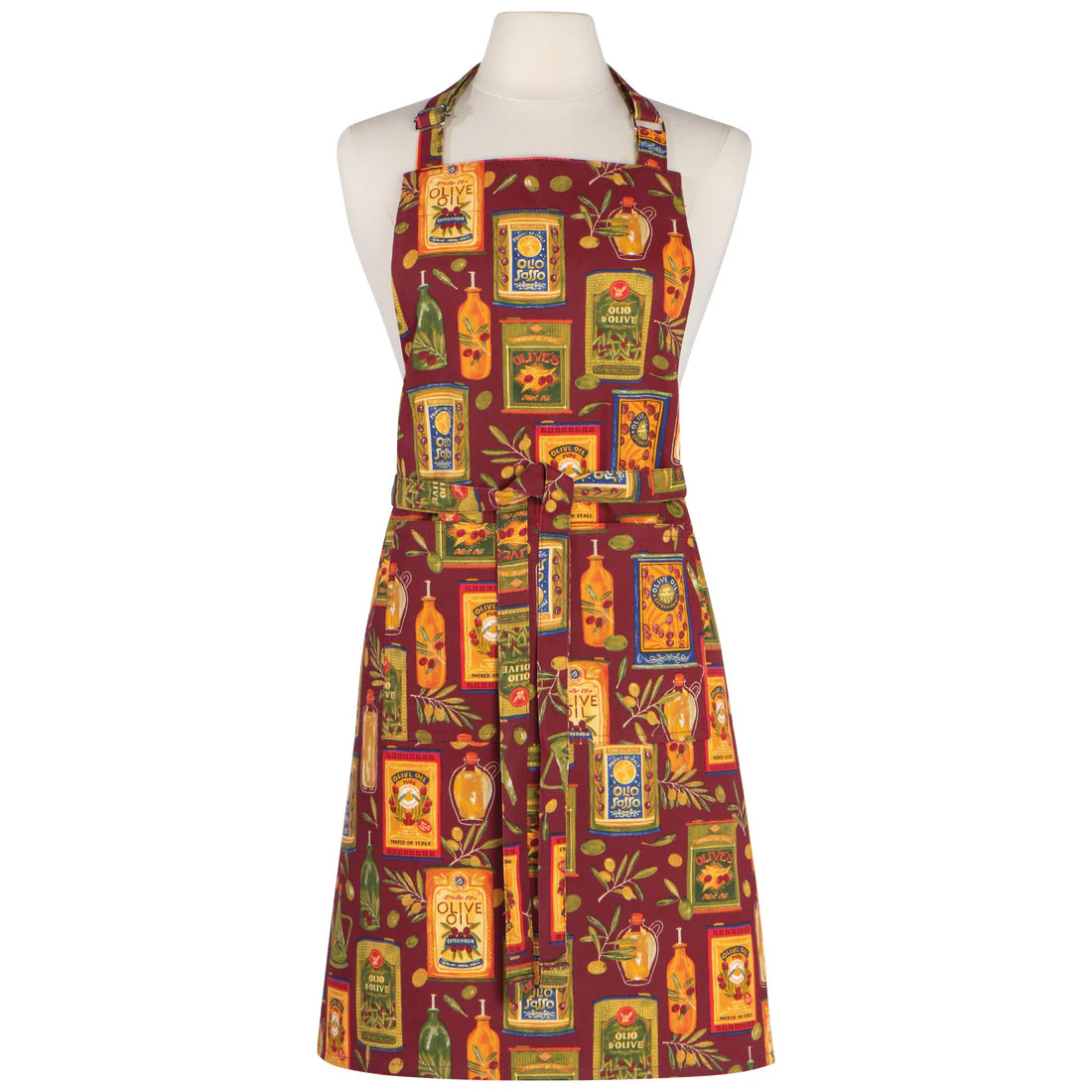 Apron, Olive Oil - Image 1