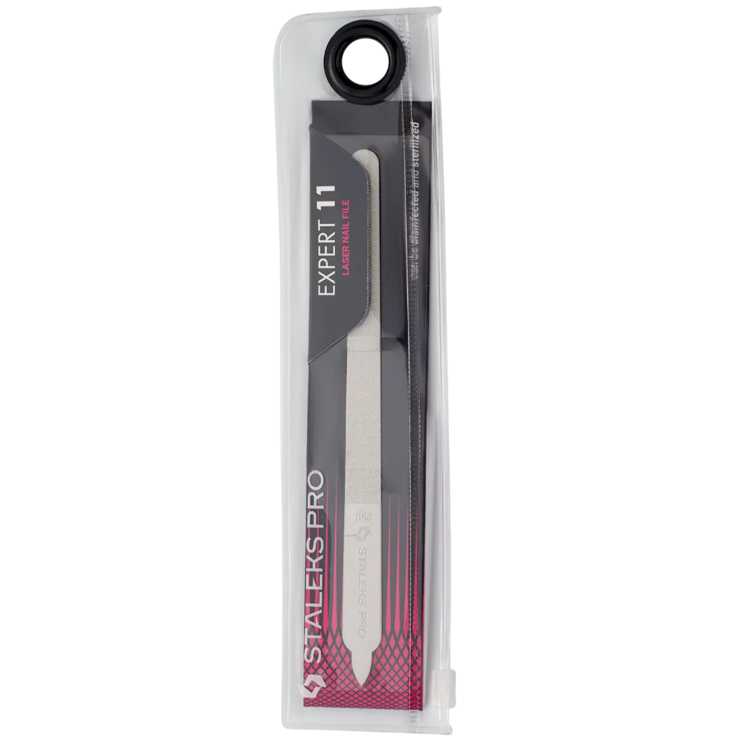 Laser Nail File EXPERT 11 155 mm (Straight With Handle) FE-11-155 -STALEKS - Image 3