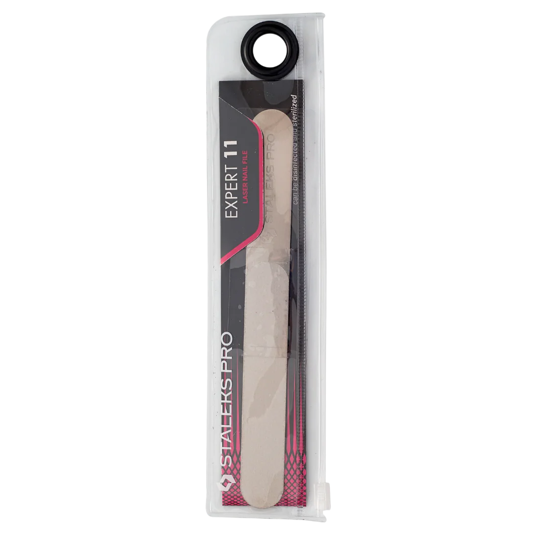 Laser Nail File EXPERT 11 165 mm (Wide Straight With Handle)  FE-11-165 -STALEKS - Image 3