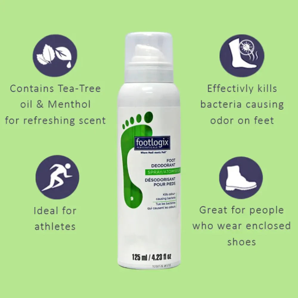 Footlogix - Foot Fresh Deodorant Spray, 125ml - Image 2