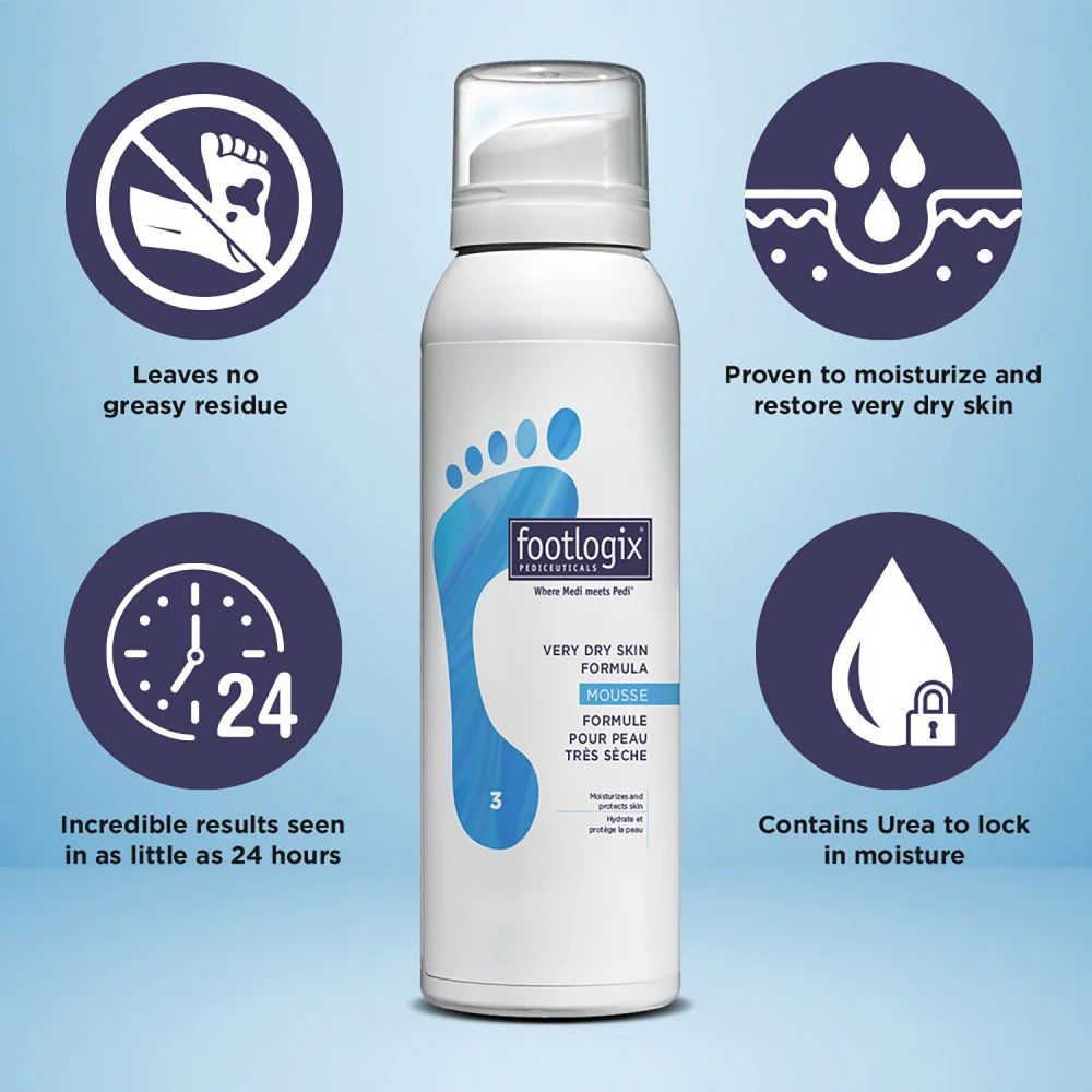 Footlogix - Very Dry Skin Formula Mousse, 125ml - Image 3