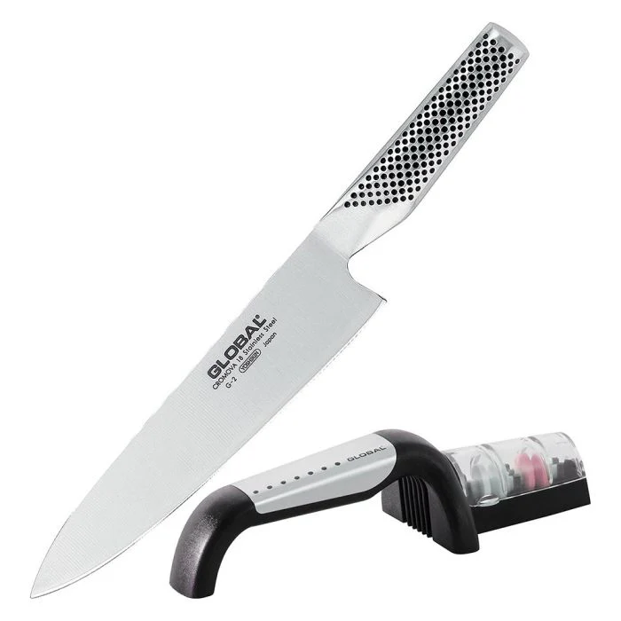 Chef Knife & Sharpener Set