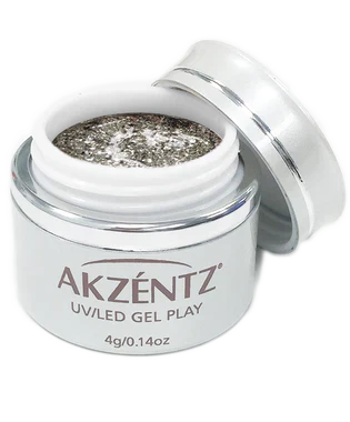 Akzentz Gel Play - Glitz Pewter Quartz - Image 2
