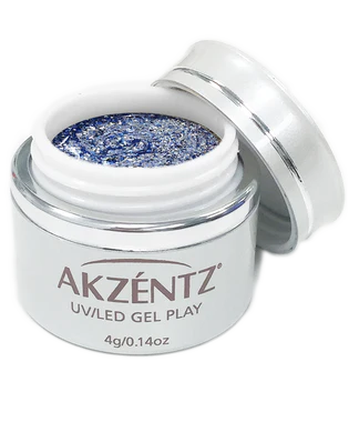 Akzentz Gel Play - Glitz Blue Tanzanite - Image 2