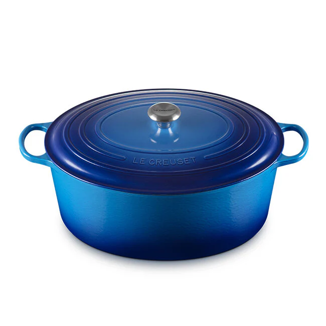 Goose Pot, Blueberry Enameled Cast Iron
