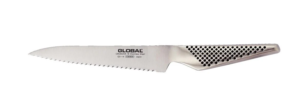 Serrated Utility Knife, 6″