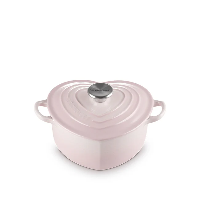 Heart Cocotte, Shell Pink