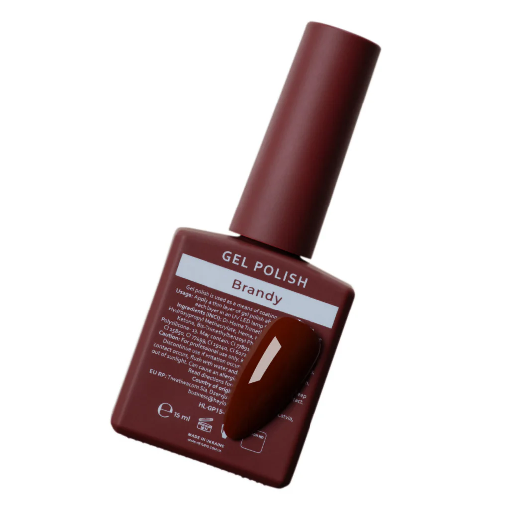 HEYLOVE - Gel Polish Brandy, 15ml - Image 2