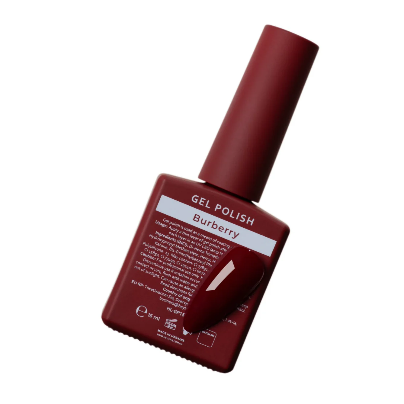 HEYLOVE - Gel Polish Burberry, 15ml - Image 3