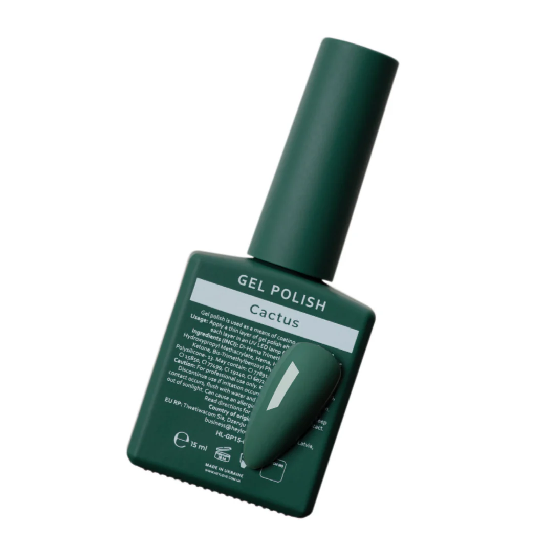 HEYLOVE - Gel Polish Cactus, 15ml - Image 2