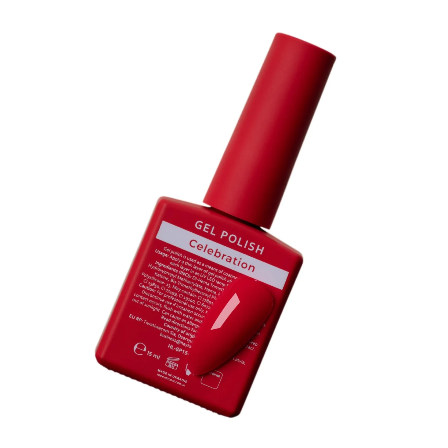 HEYLOVE - Gel Polish Celebration, 15ml - Image 3