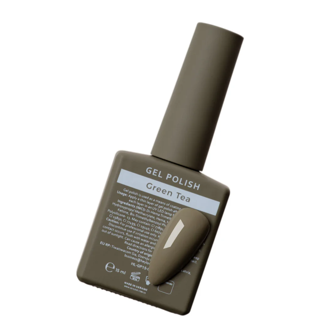 HEYLOVE - Gel Polish Green Tea, 15ml - Image 2