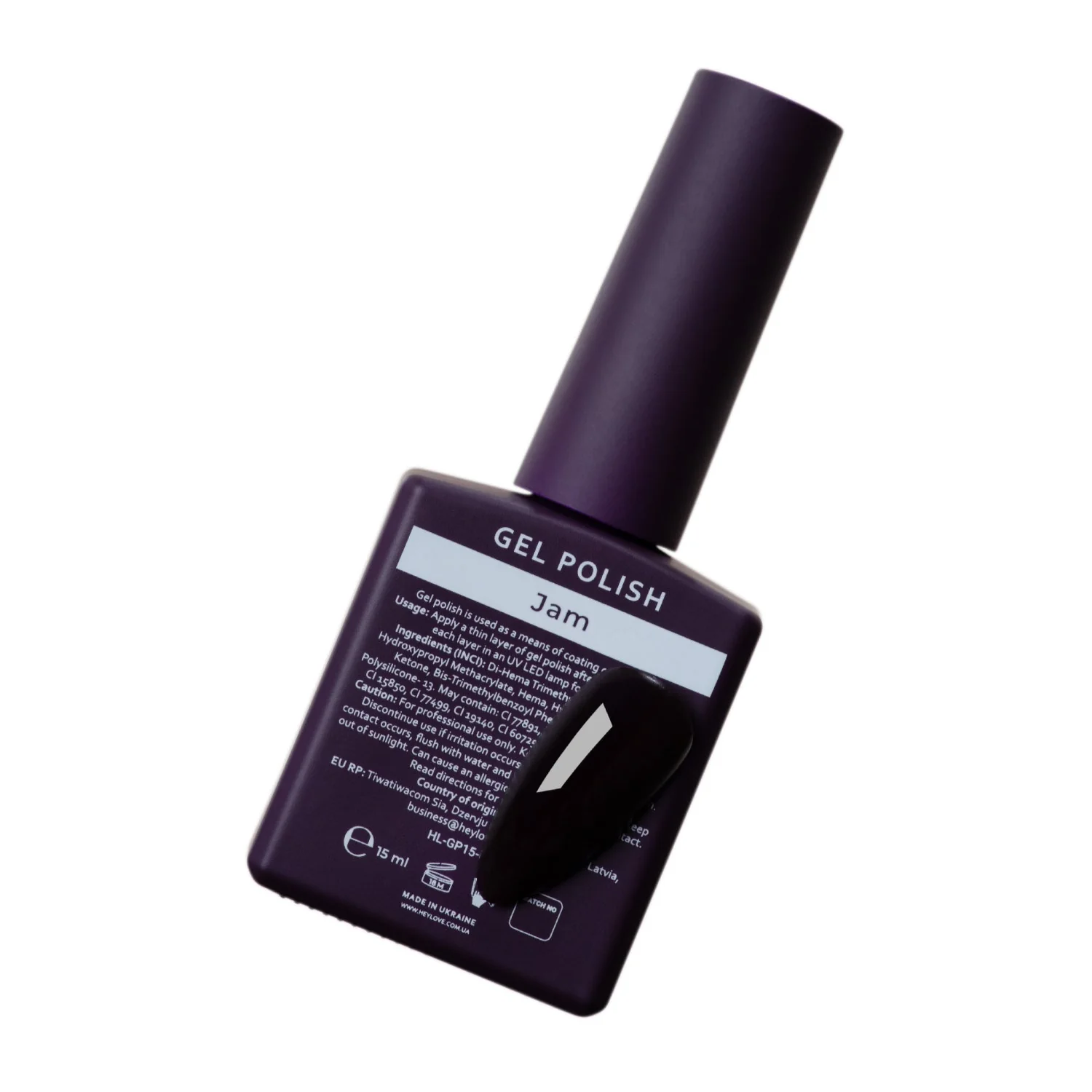 HEYLOVE - Gel Polish Jam, 15ml - Image 2