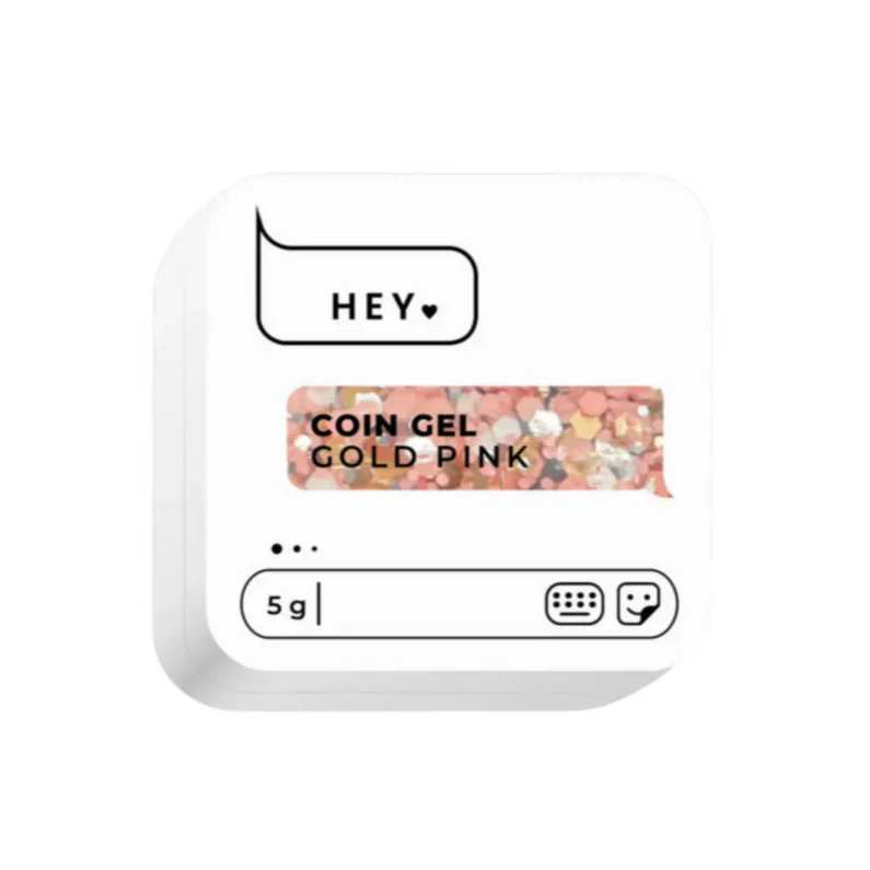 HEYLOVE – Coin Gel Gold Pink, 5g