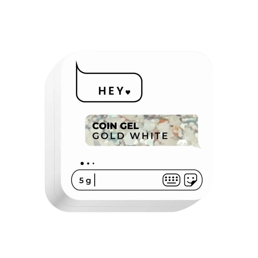 HEYLOVE – Coin Gel Gold White, 5g