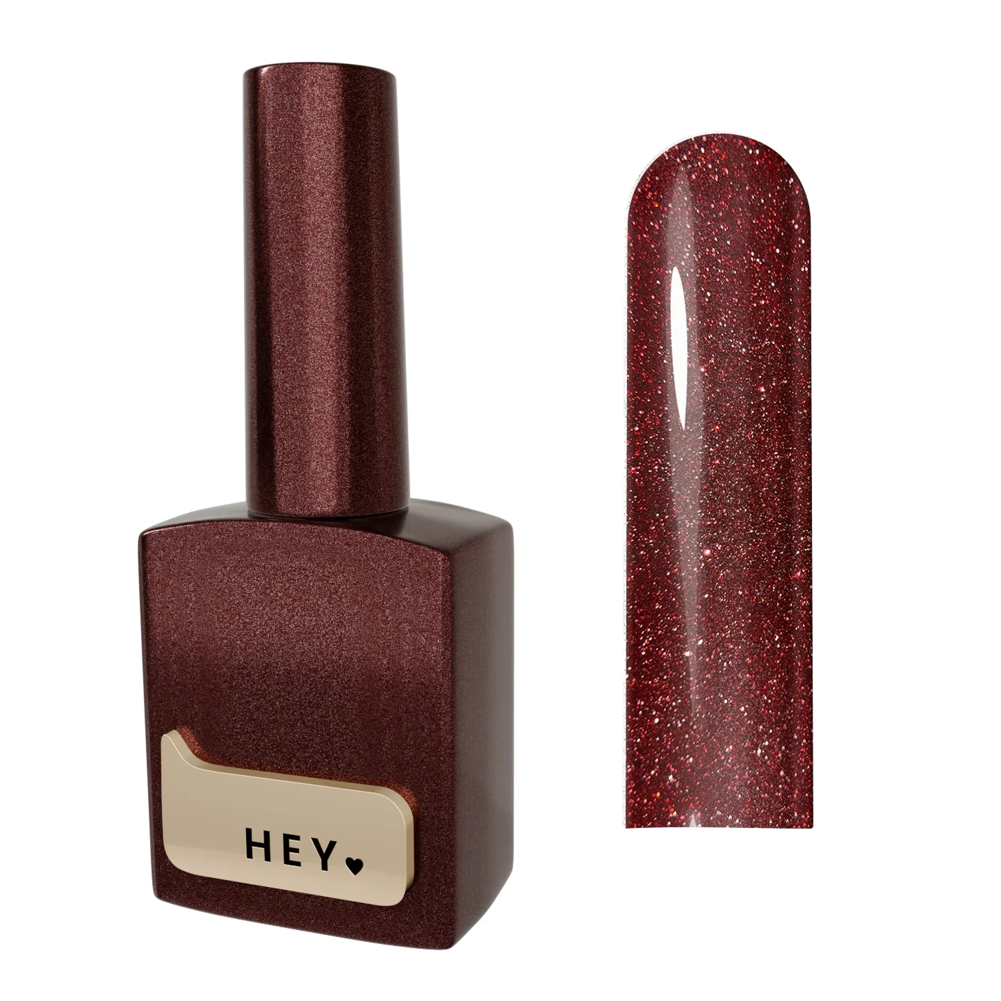 HEYLOVE - Gel Polish Ambitious (Red), 15ml - Image 1