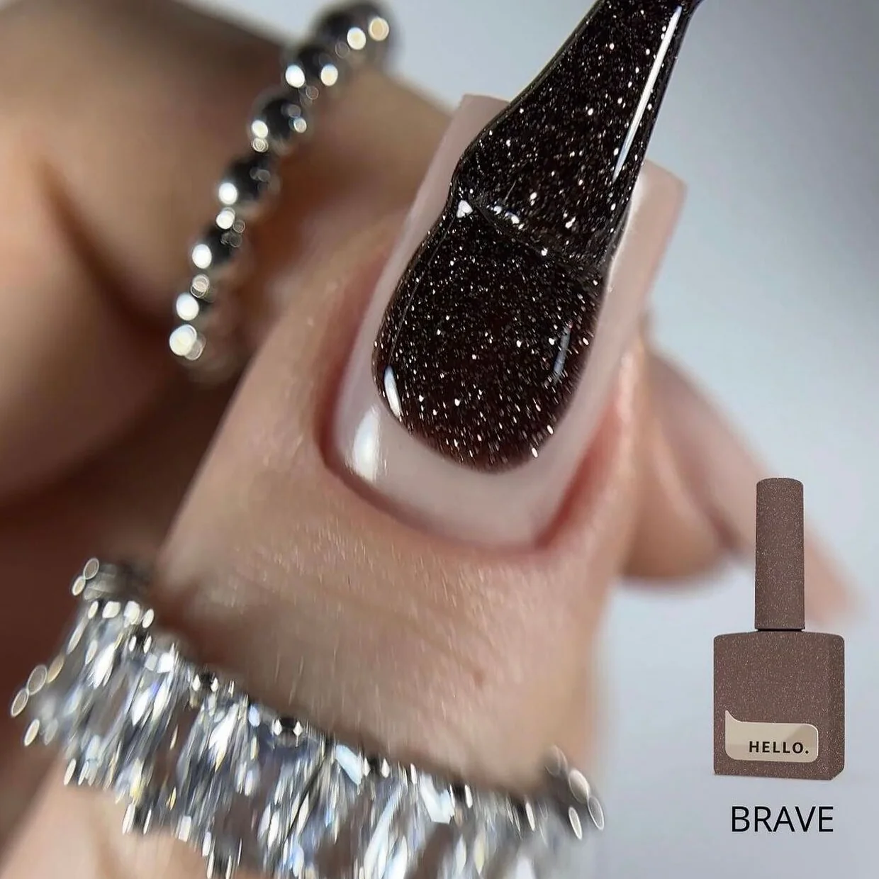 HEYLOVE - Reflective Gel Polish Brave, 15ml - Image 2