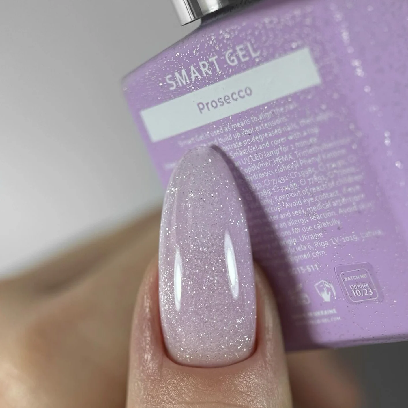 HEYLOVE - Smart Liquid Gel With Shimmer Prosecco, 15ml - Image 2