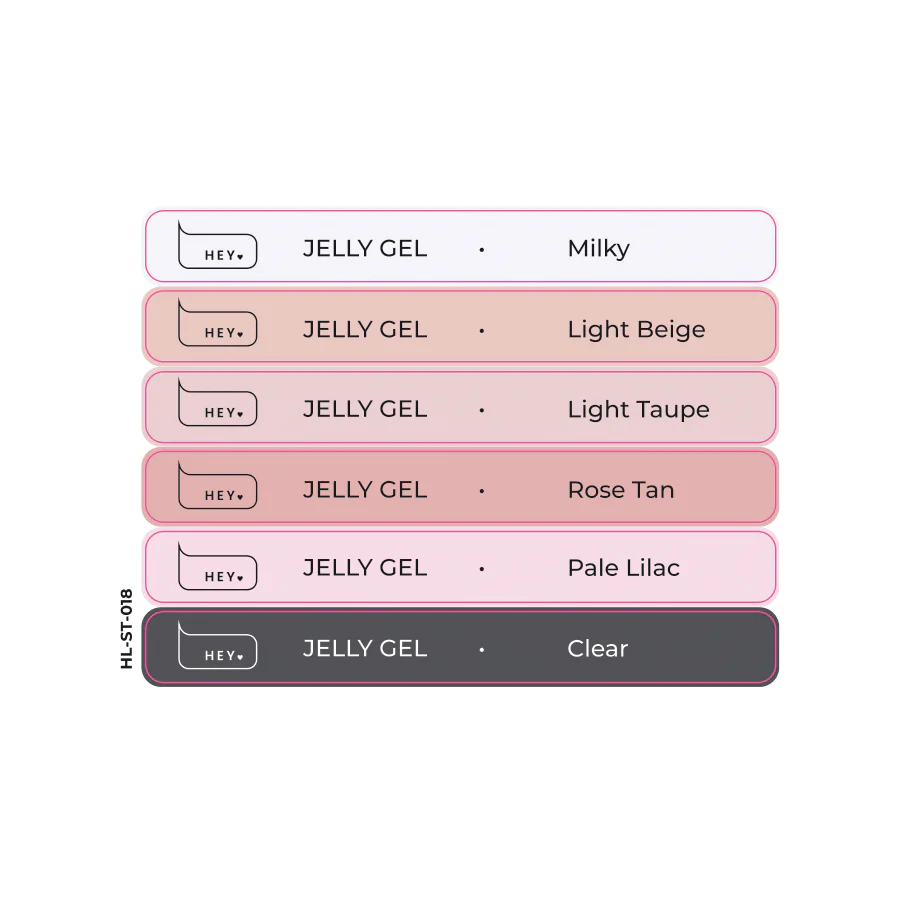 HEYLOVE - Stickers for Swatches Jelly Collection #18 - Image 1