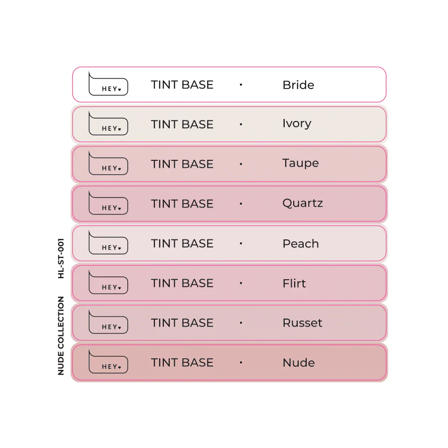 HEYLOVE - Stickers for Swatches Nude Collection #1 - Image 1