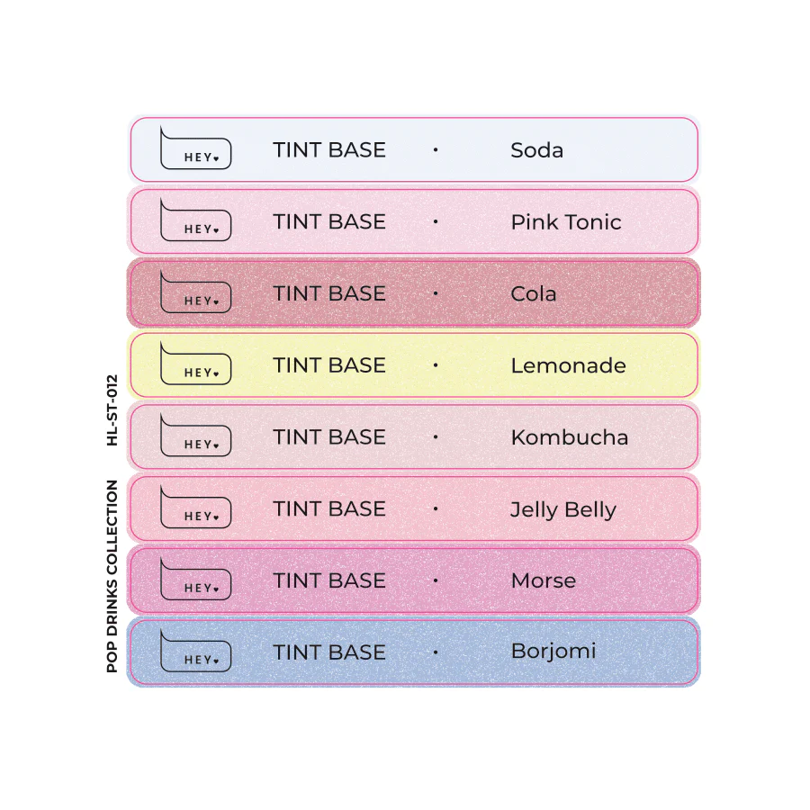 HEYLOVE - Stickers for Swatches Pop Drinks Collection #12 - Image 1