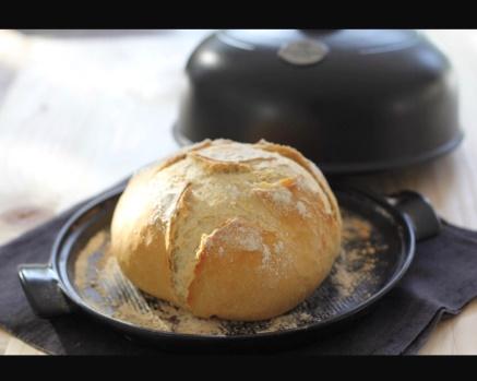 Ceramic Bread Cloche,  Fusain - Image 3
