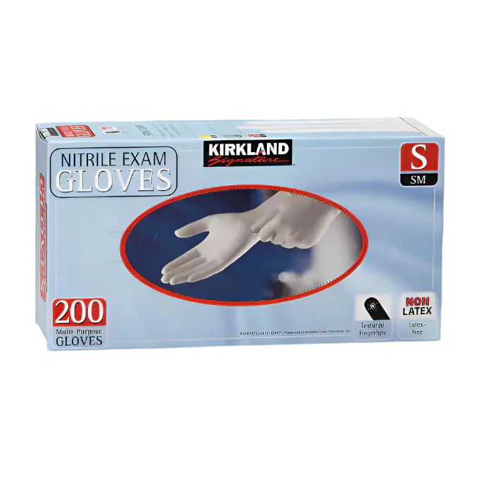 NITRILE BLUE GLOVES (200 pcs) - Image 2