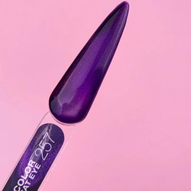 Gel Color Cat Eye №257 (13ml) - LUNA - Image 2