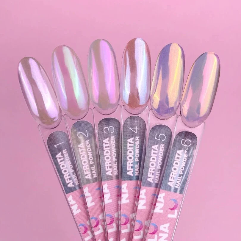 Afrodita Nail Powder Set (6pcs) - LUNA - Image 3