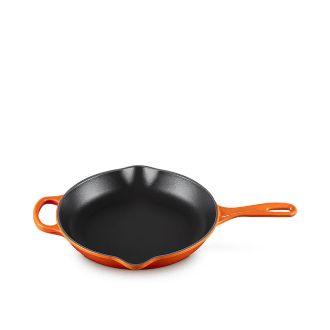 Skillets, Flame Enameled Cast Iron