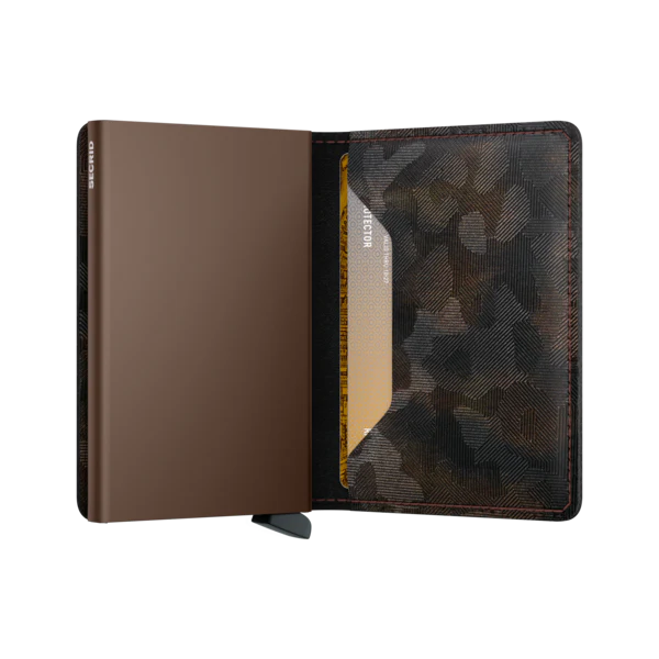 Slimwallet, Jungle Brown - Image 2