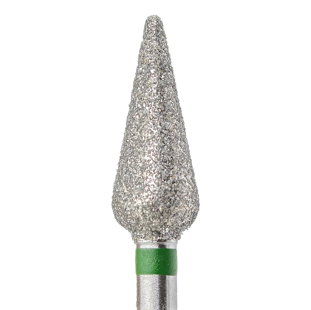 KMIZ - Diamond Nail Drill Bit Green Drop 5.0-12C (#148) - Image 1
