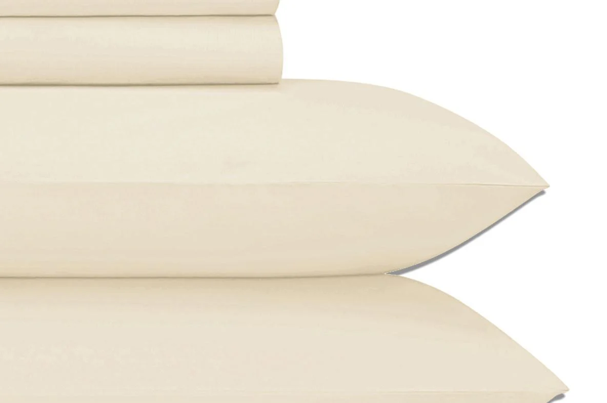Sheet Set, Cotton Sateen Ivory