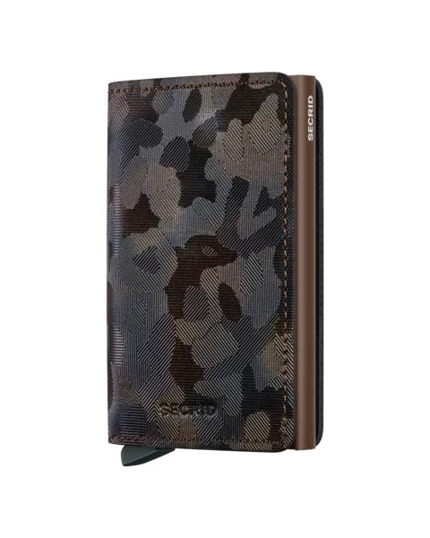 Slimwallet, Jungle Brown - Image 1