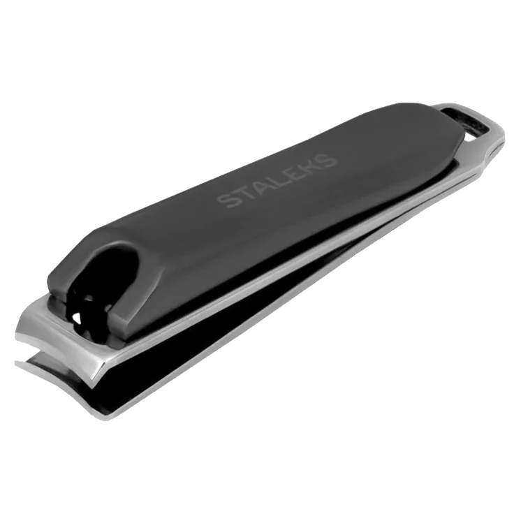 STALEKS BEAUTY & CARE NAIL CLIPPER WITH MATTE HANDLE AND NAIL FILE 50 (MINI) KBC-50- STALEKS™ - Image 2