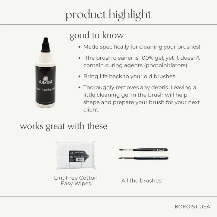 Kokoist - Brush Cleaning Gel, 50g - Image 2