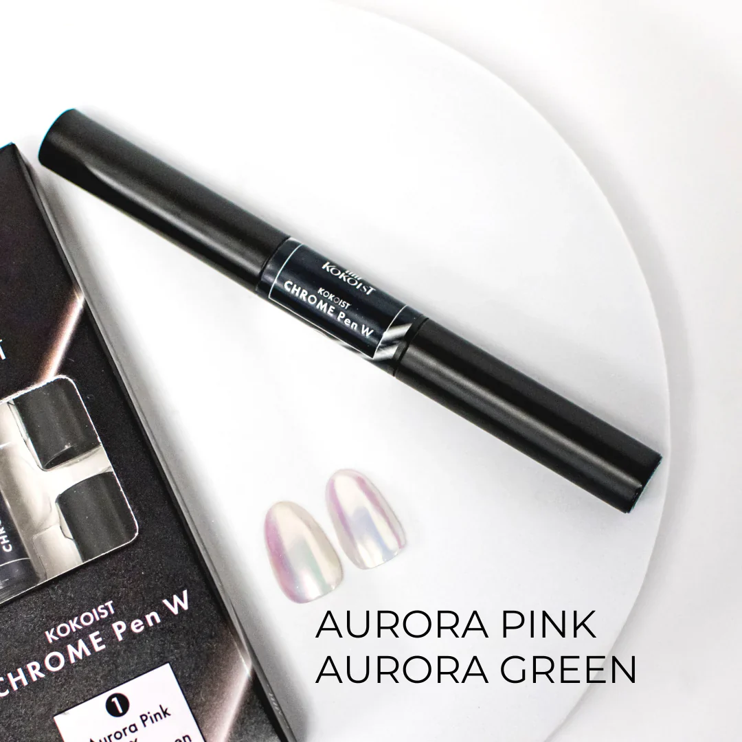 Kokoist - Chrome Pen W 1 Aurora Pink x Aurora Green - Image 1