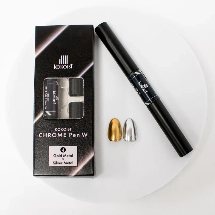 Kokoist - Chrome Pen W 04 Gold Metal x Silver Metal - Image 2