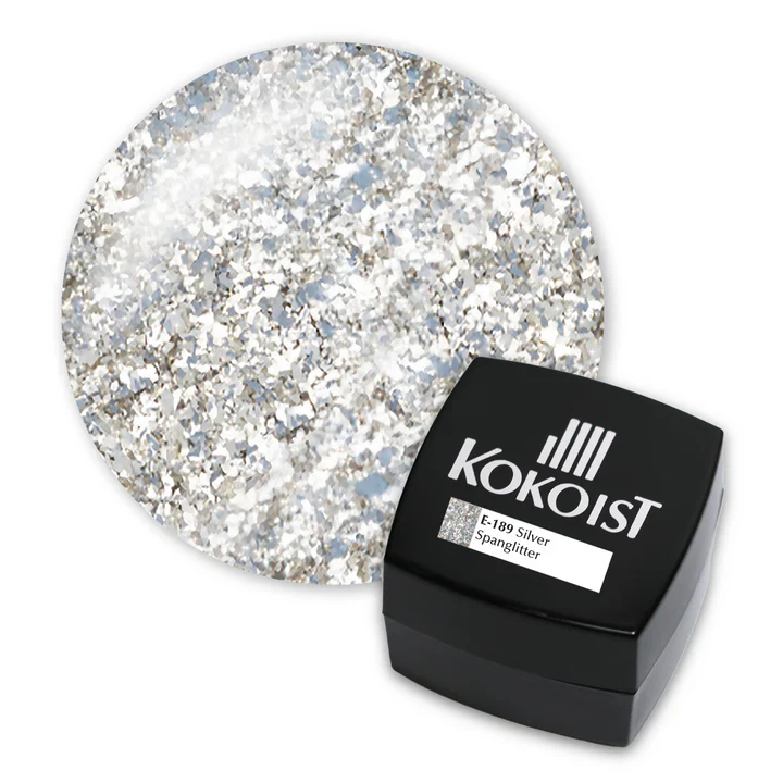 Kokoist – E-189 Silver Spanglitter