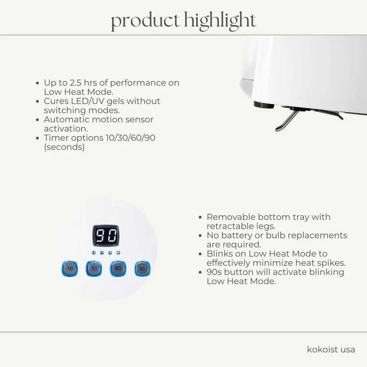 Kokoist LE BLANC LED Cordless Light - Image 3