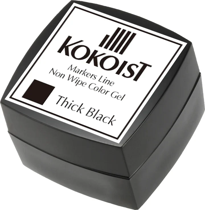 Kokoist – ML-02 Markers Line Non Wipe Color Gel Thick Black