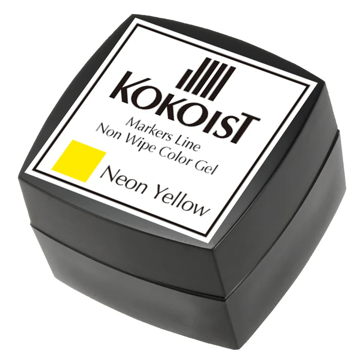 Kokoist – ML-08 Markers Line Non Wipe Color Gel Neon Yellow