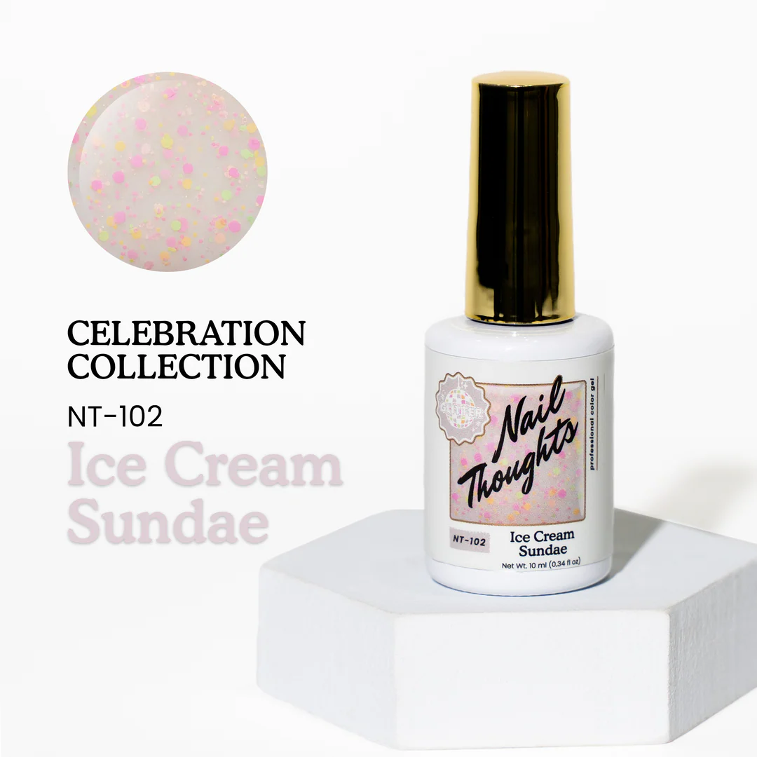 Nail Thoughts – NT-102 Ice Cream Sundae, 10ml