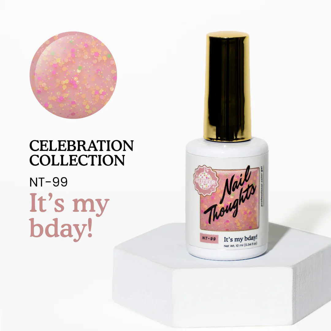 Nail Thoughts – NT-99 It’s My Bday!, 10ml