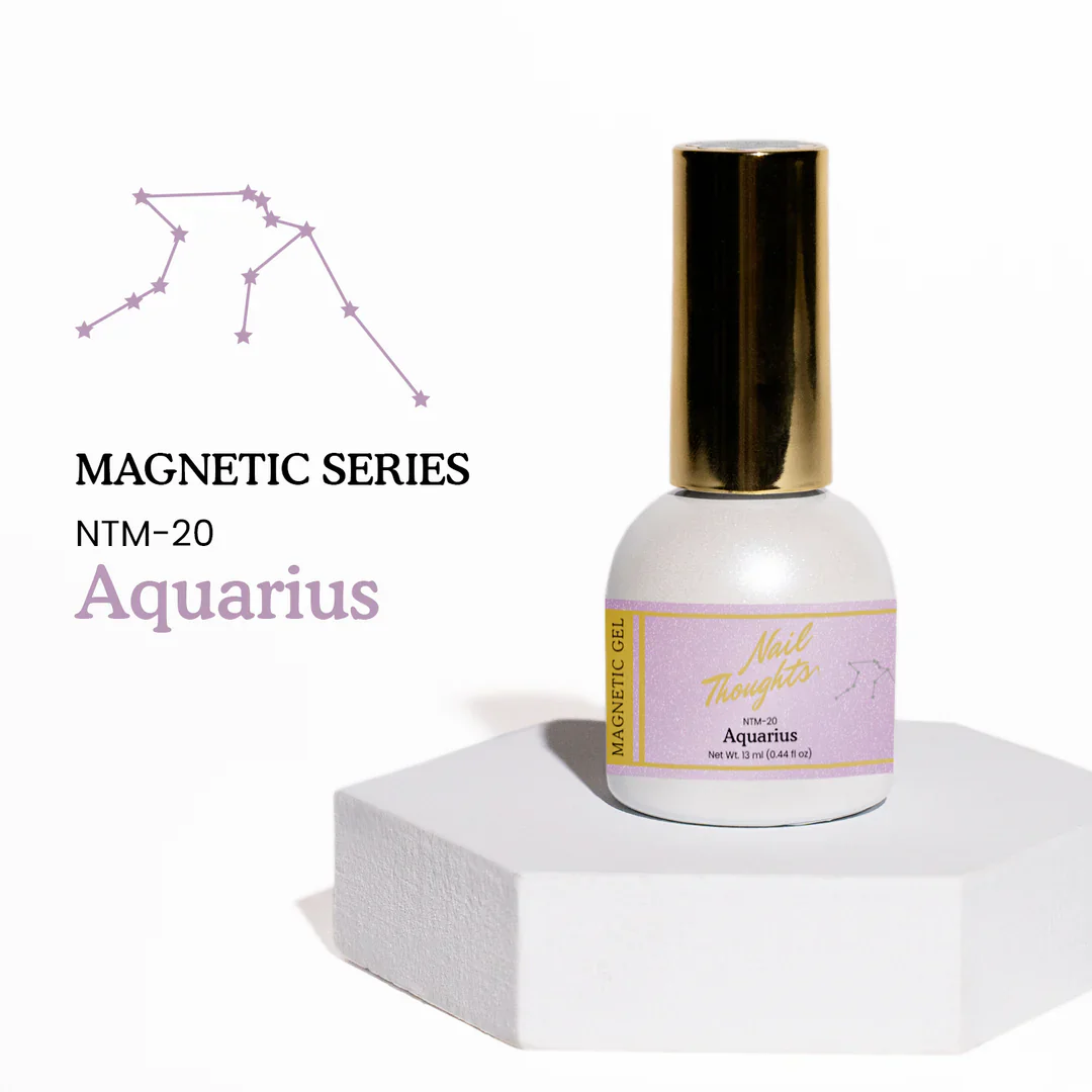 Nail Thoughts – NTM-20 Aquarius Magnetic Gel (Purple), 20ml