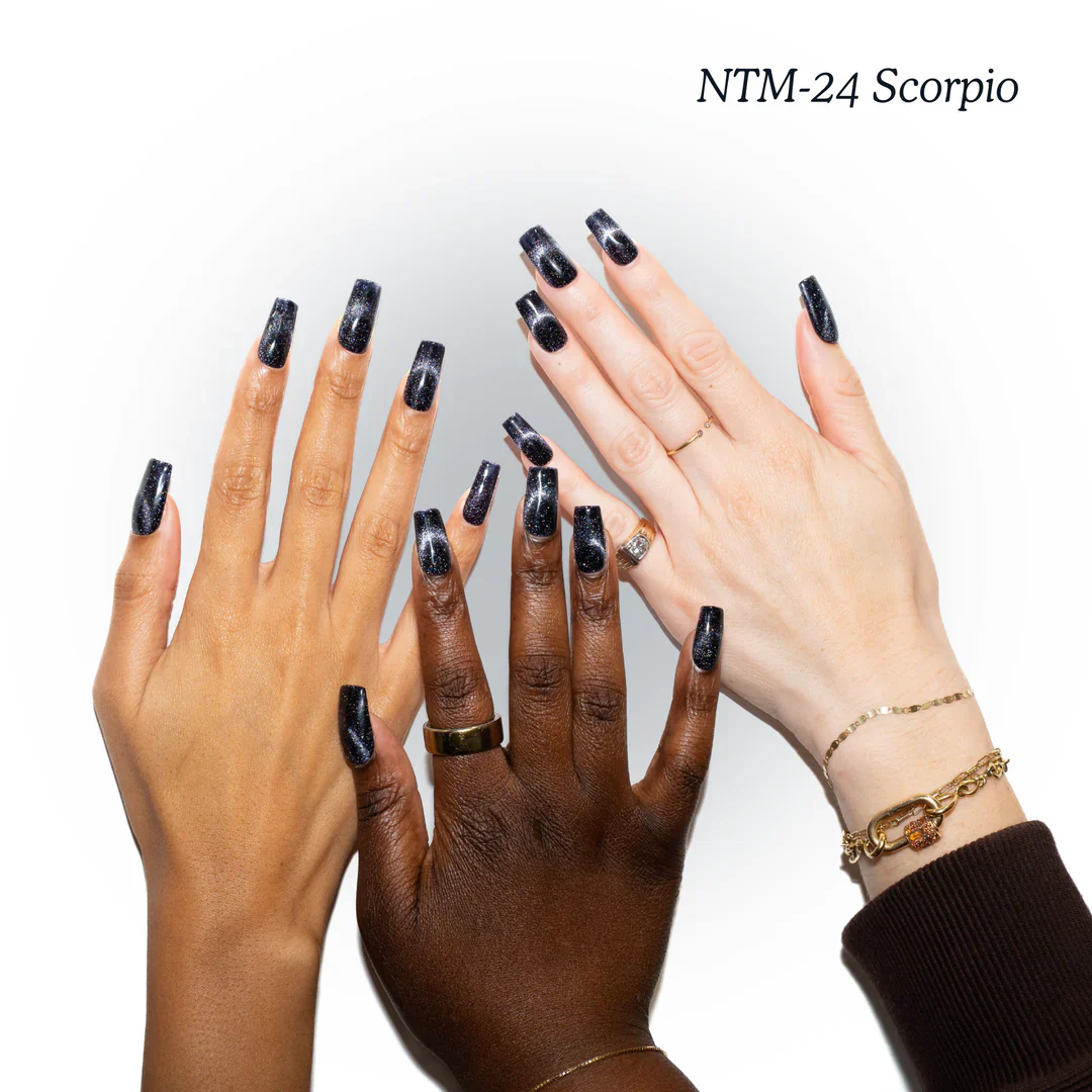 Nail Thoughts - NTM-24 Scorpio Magnetic Gel (Black), 13ml - Image 2