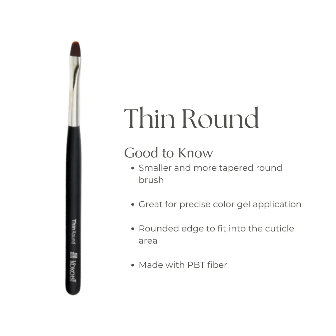 Kokoist - Thin Round Brush - Image 3