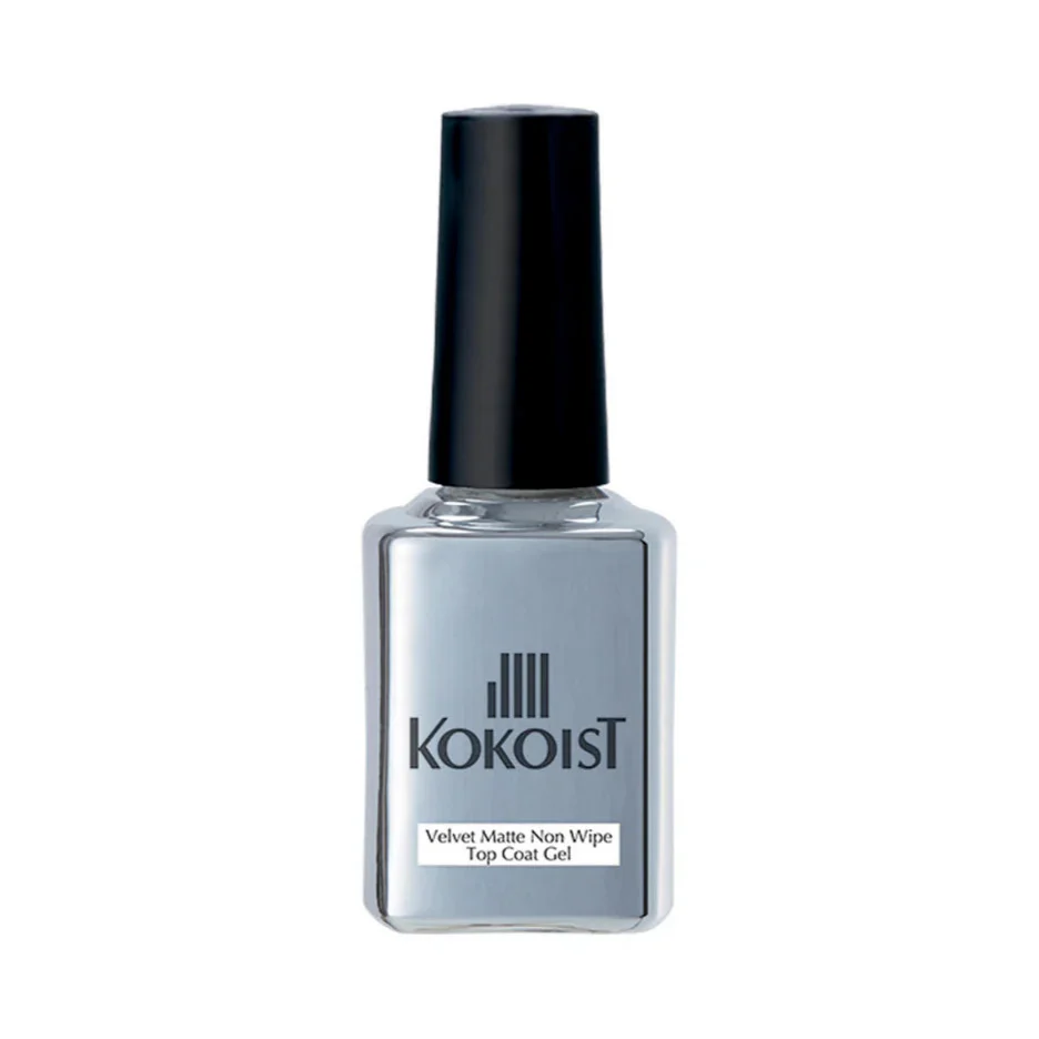 Kokoist – Velvet Matte Non Wipe Top Coat Gel, 15ml